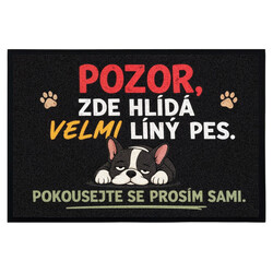 Rohožka Líný pes 40x60 cm - na ven i na doma