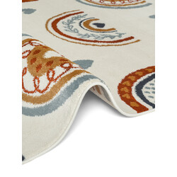Dětský koberec Adventures 106415 Cream Multicolor kruh
