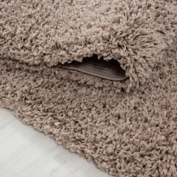 Kusový koberec Life Shaggy 1500 beige kruh